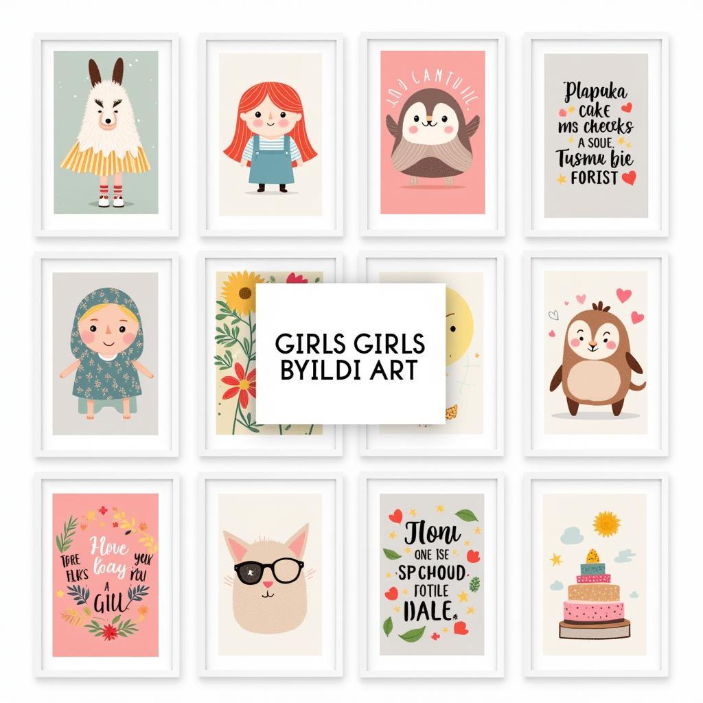 Girls Wall Art Ideas