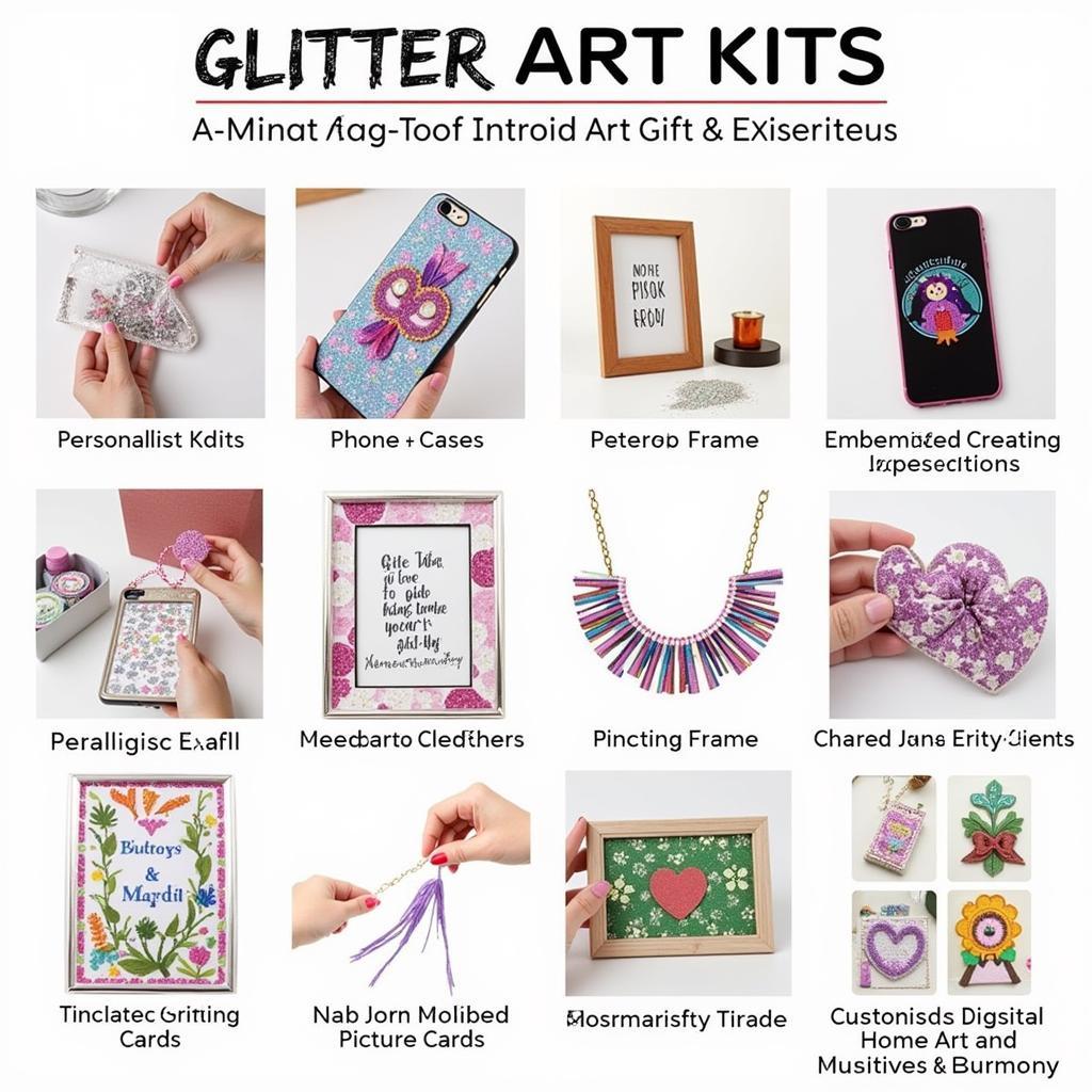 Exploring Glitter Art Kit Applications