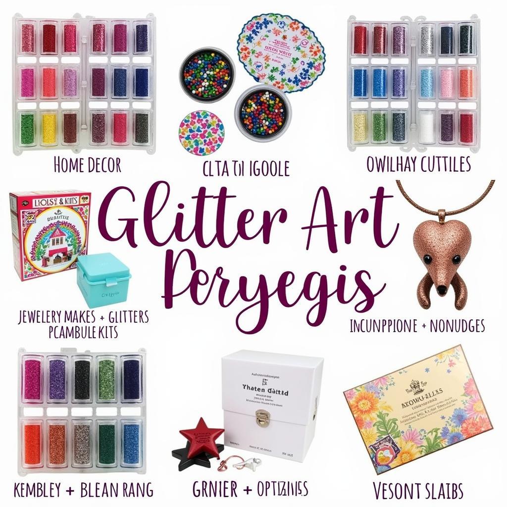 Exploring the Variety of Glitter Art Kits