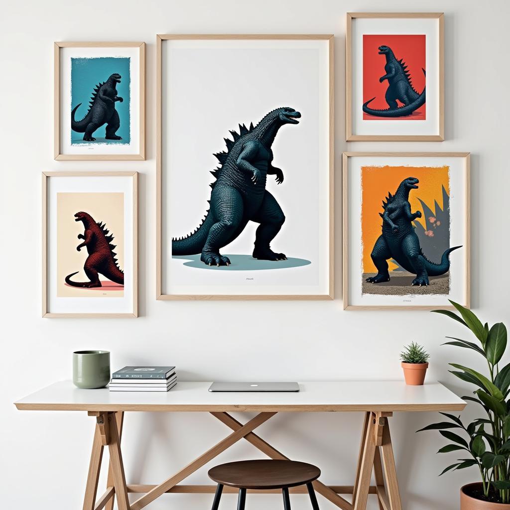 Modern Godzilla Art Prints: A Contemporary Take on the King