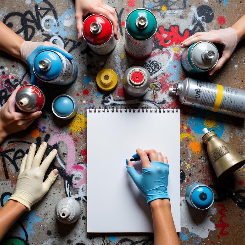 Graffiti Art Supplies