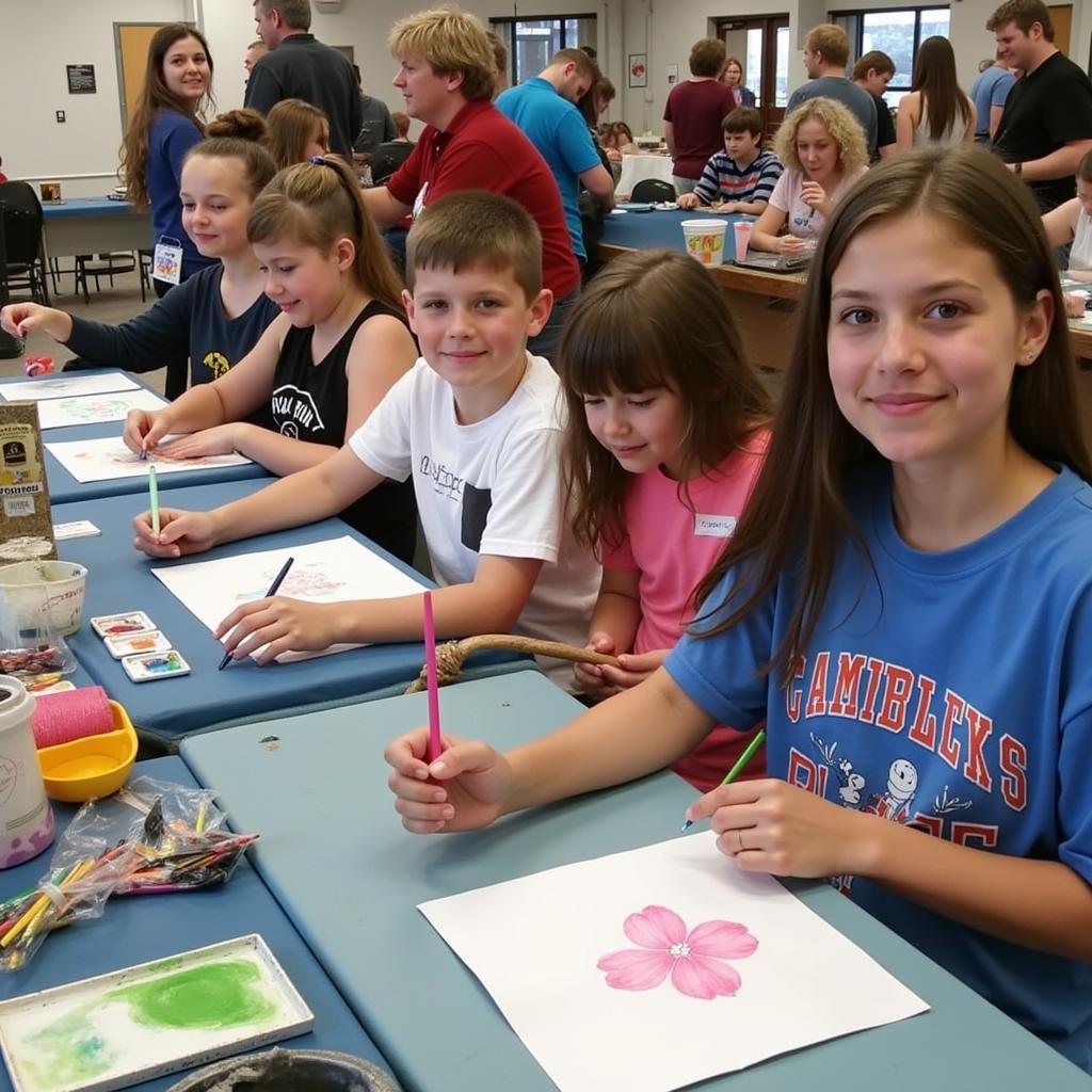 Interactive Workshop at the Grand Forks Art Fest