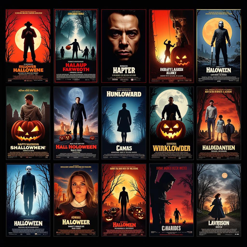 Halloween Movie Posters Through the Decades