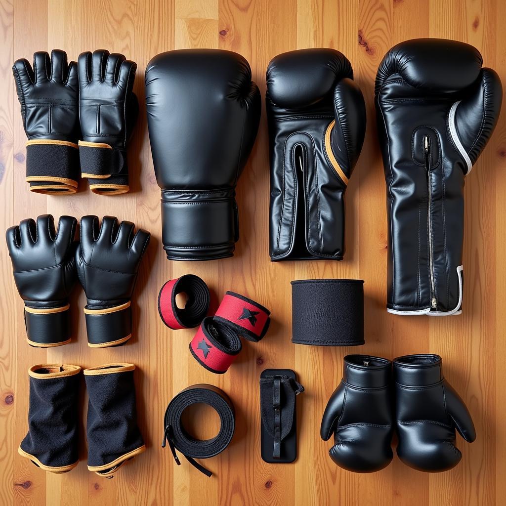 Sparring Gear for Hands and Wrists