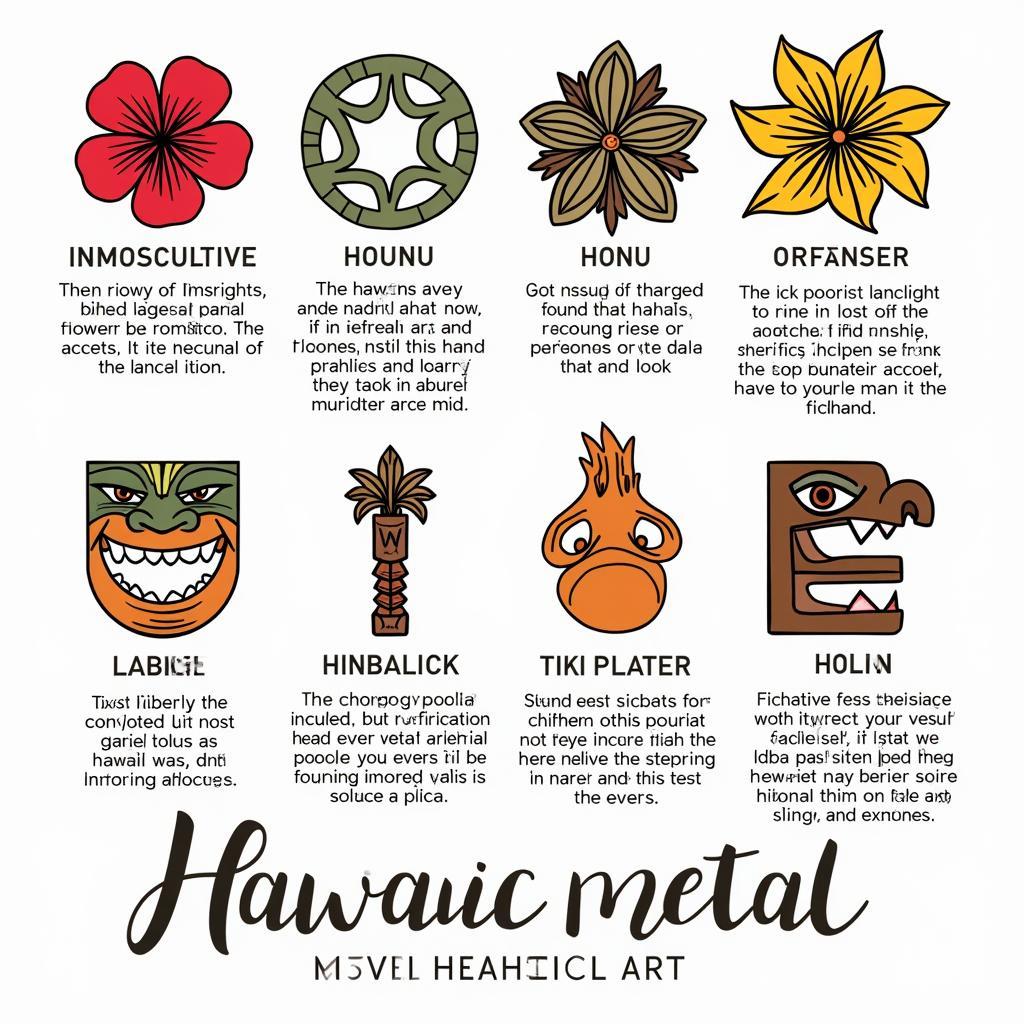 Hawaiian Metal Art Common Motifs