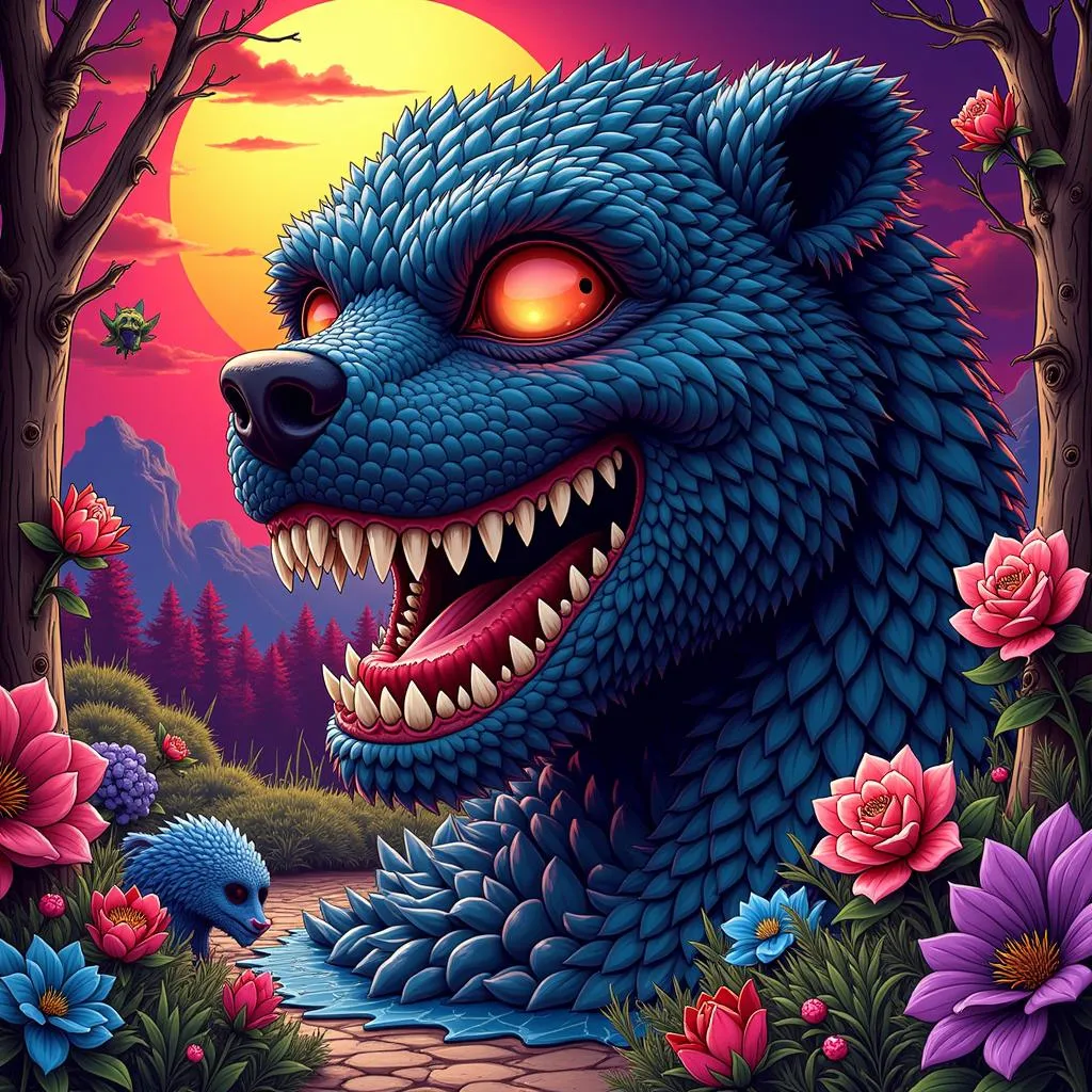 Blackbear Bosin Art: Unique Style and Techniques