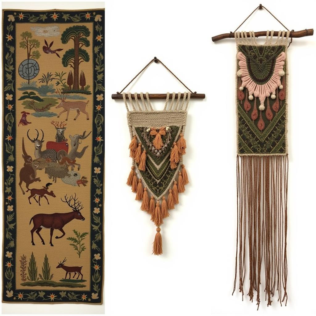 Evolution of Hanging Textiles