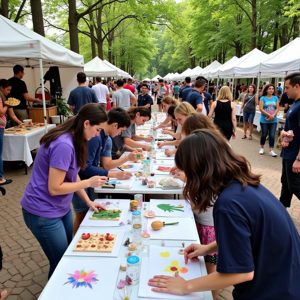 Hoạt động tại Lake Geneva Art Fair