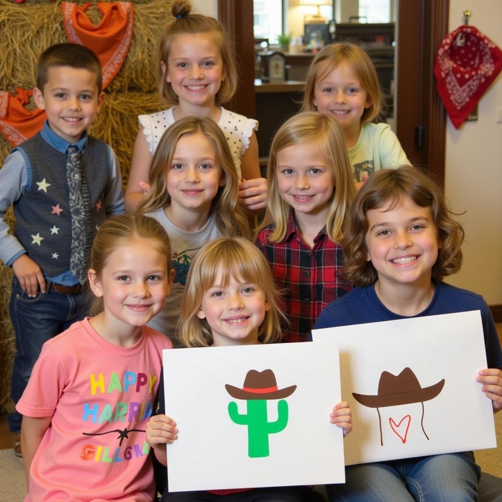 Wild West Painting Activity