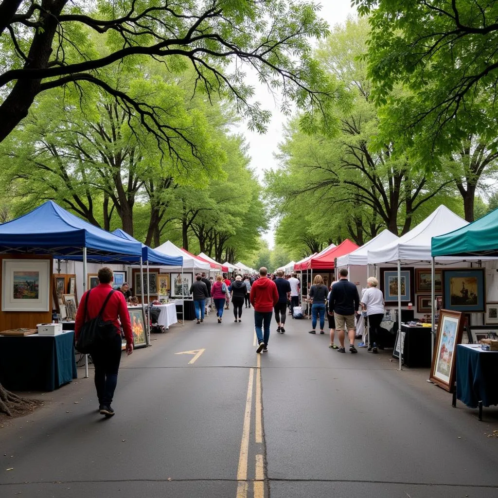 Boise Art in the Park art fair