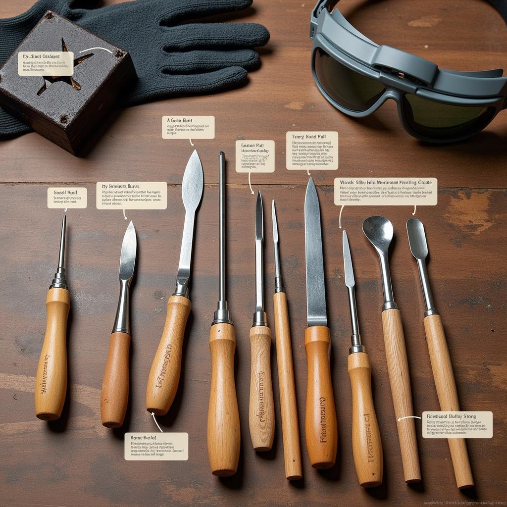 Incising Tools for Various Materials