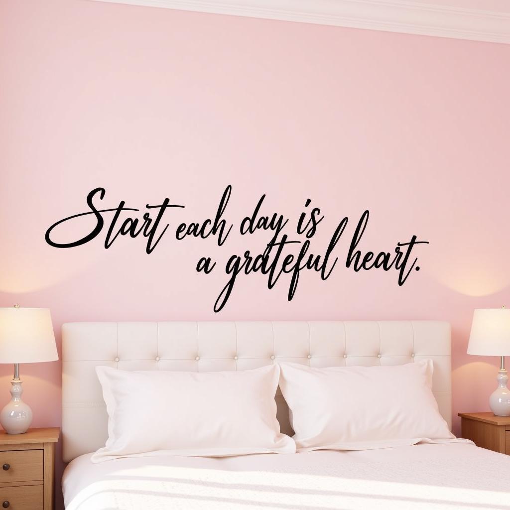 Inspirational wall art sticker quotes for bedroom