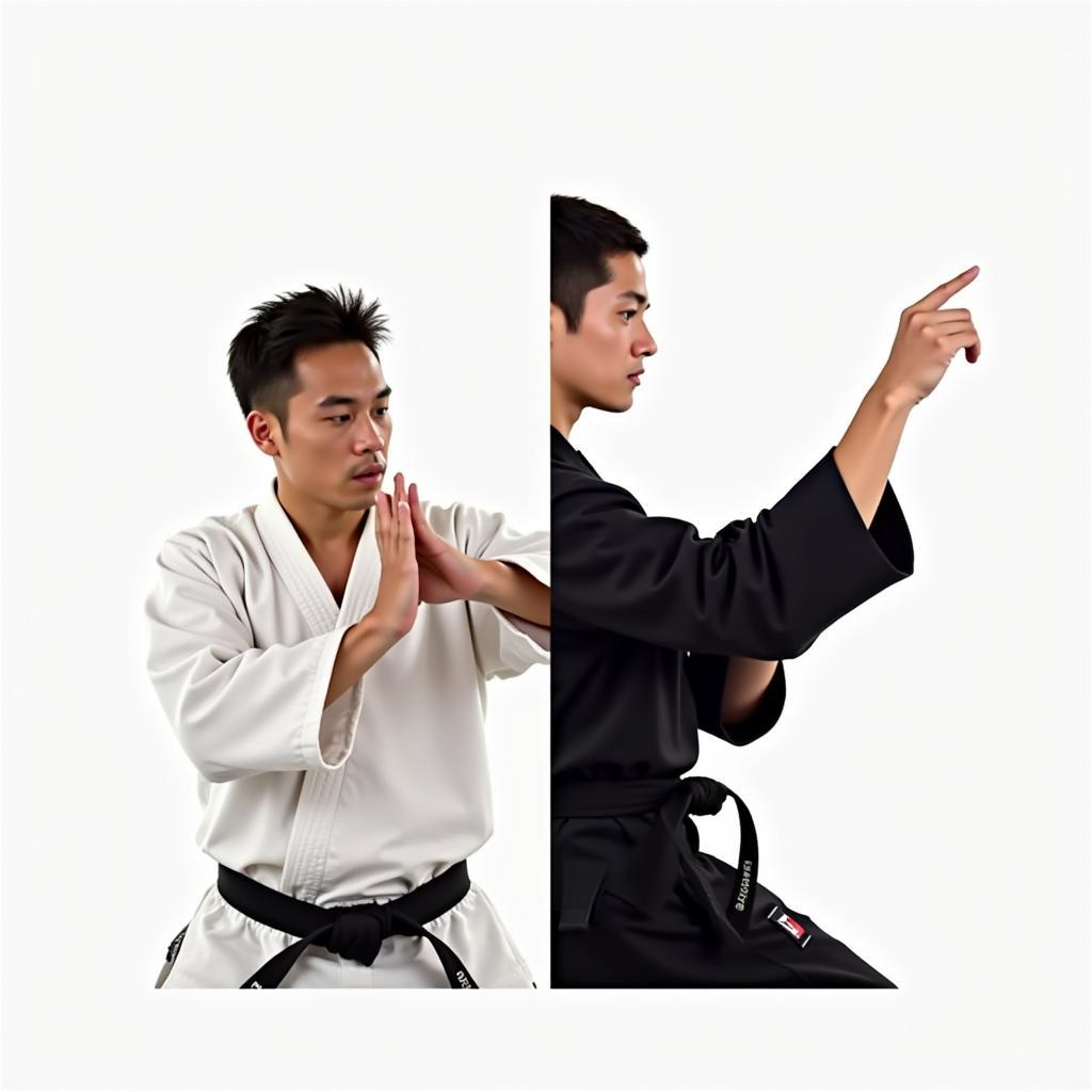 Internal vs. External Martial Arts Techniques