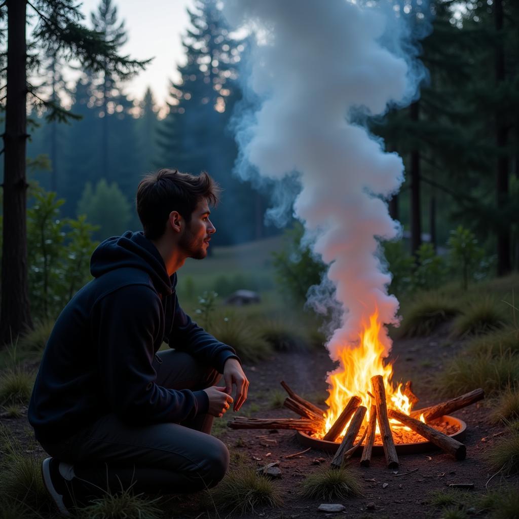 Interpreting Smoke Patterns in Nature