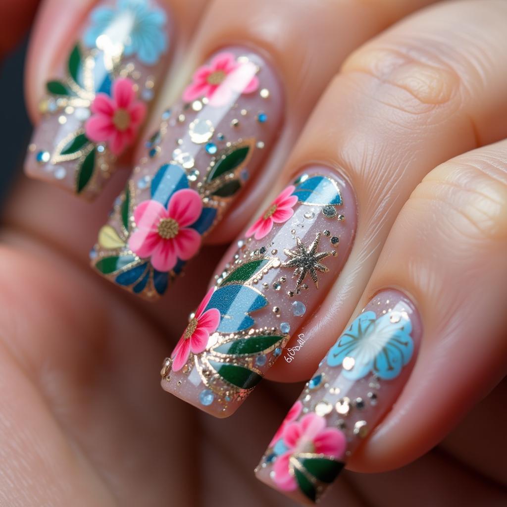 Intricate Nail Art Designs