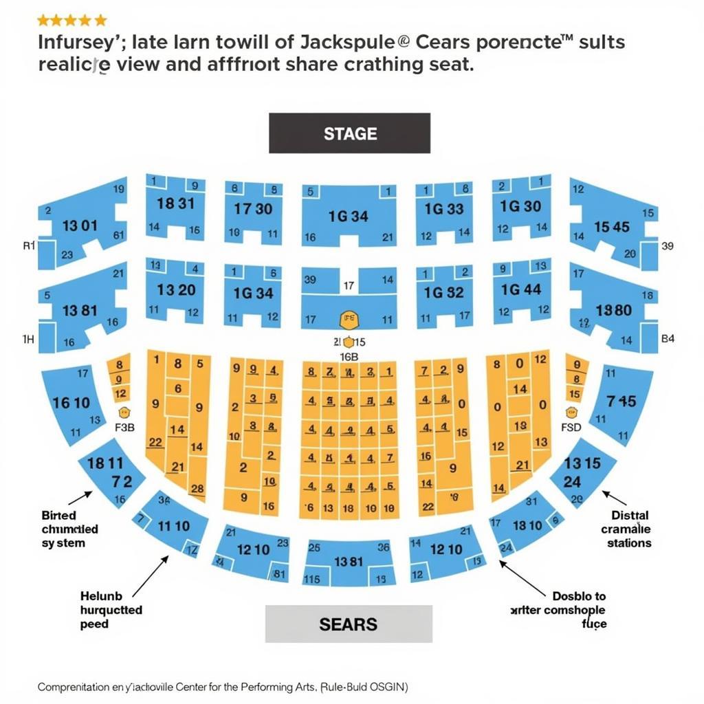 Interactive Seating Chart at Jacksonville Center for the Performing Arts