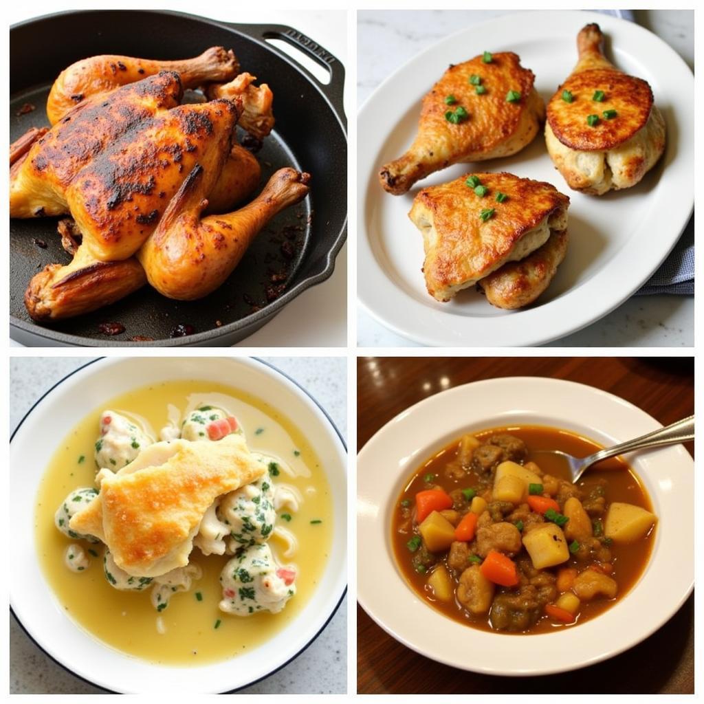 Jacques Pepin Chicken Variations