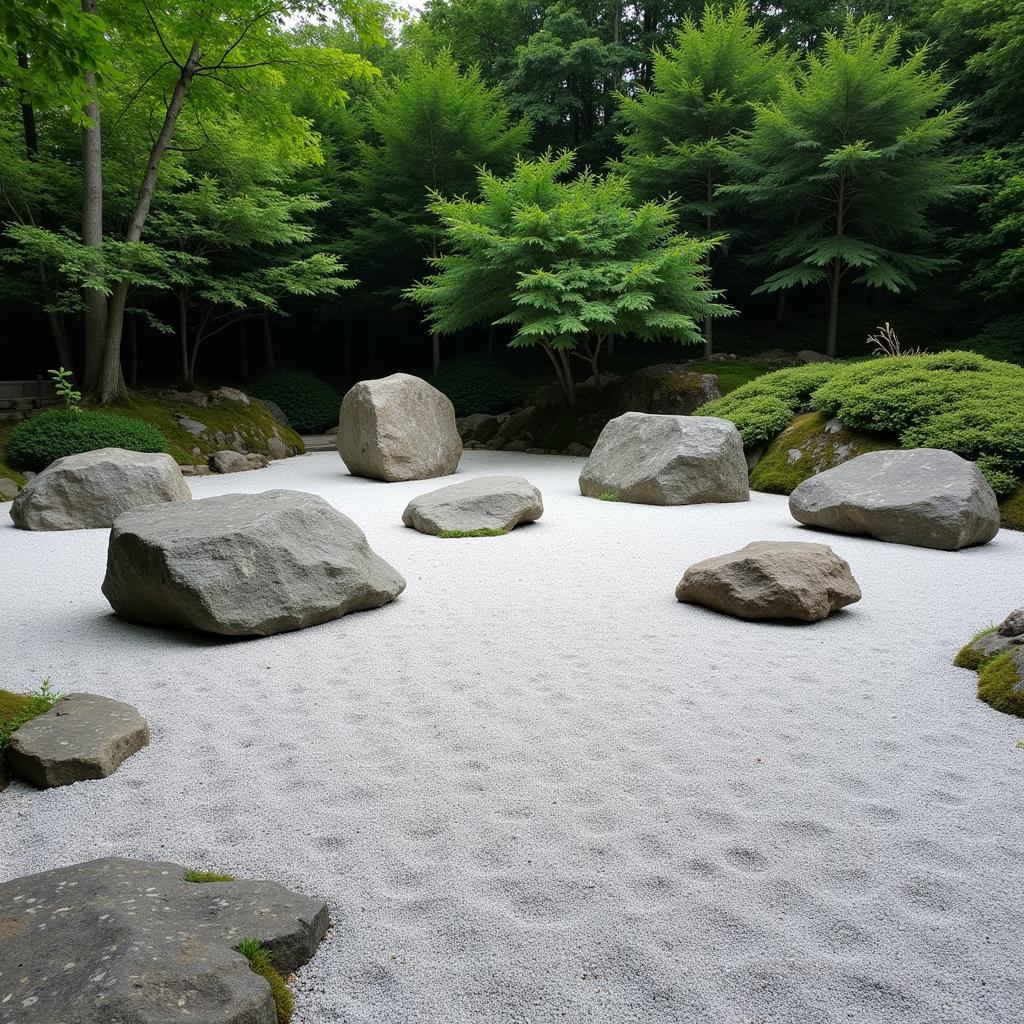 Japanese Rock Garden Design