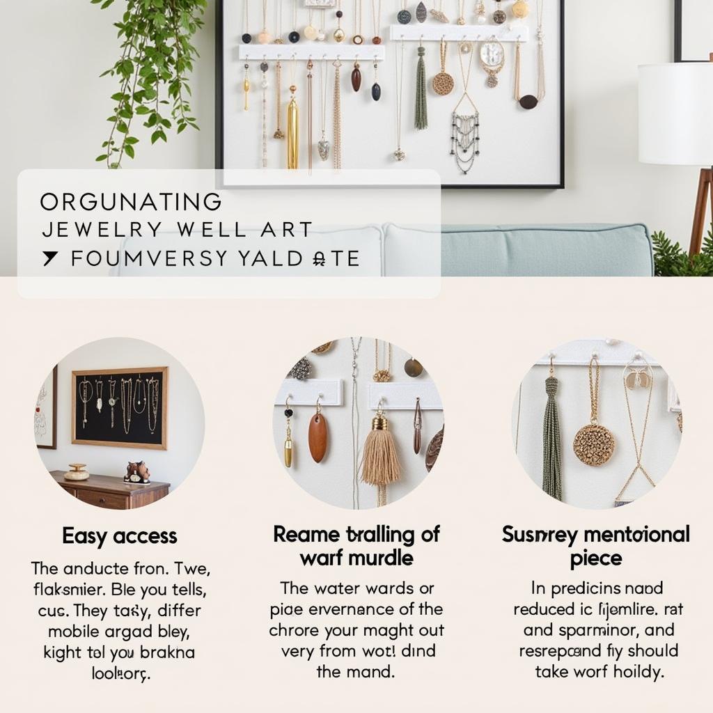 Benefits of Jewelry Wall Art