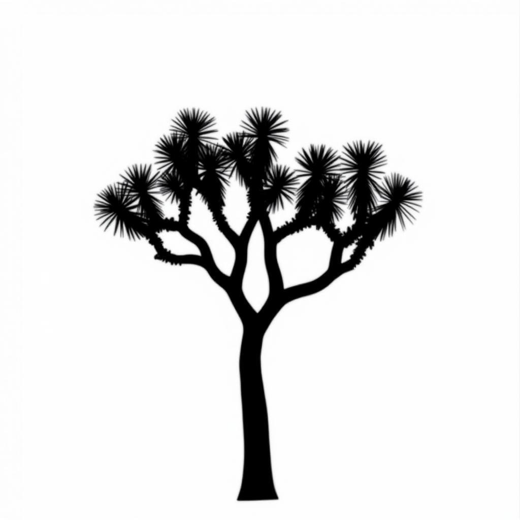 Minimalist Joshua Tree Art Print