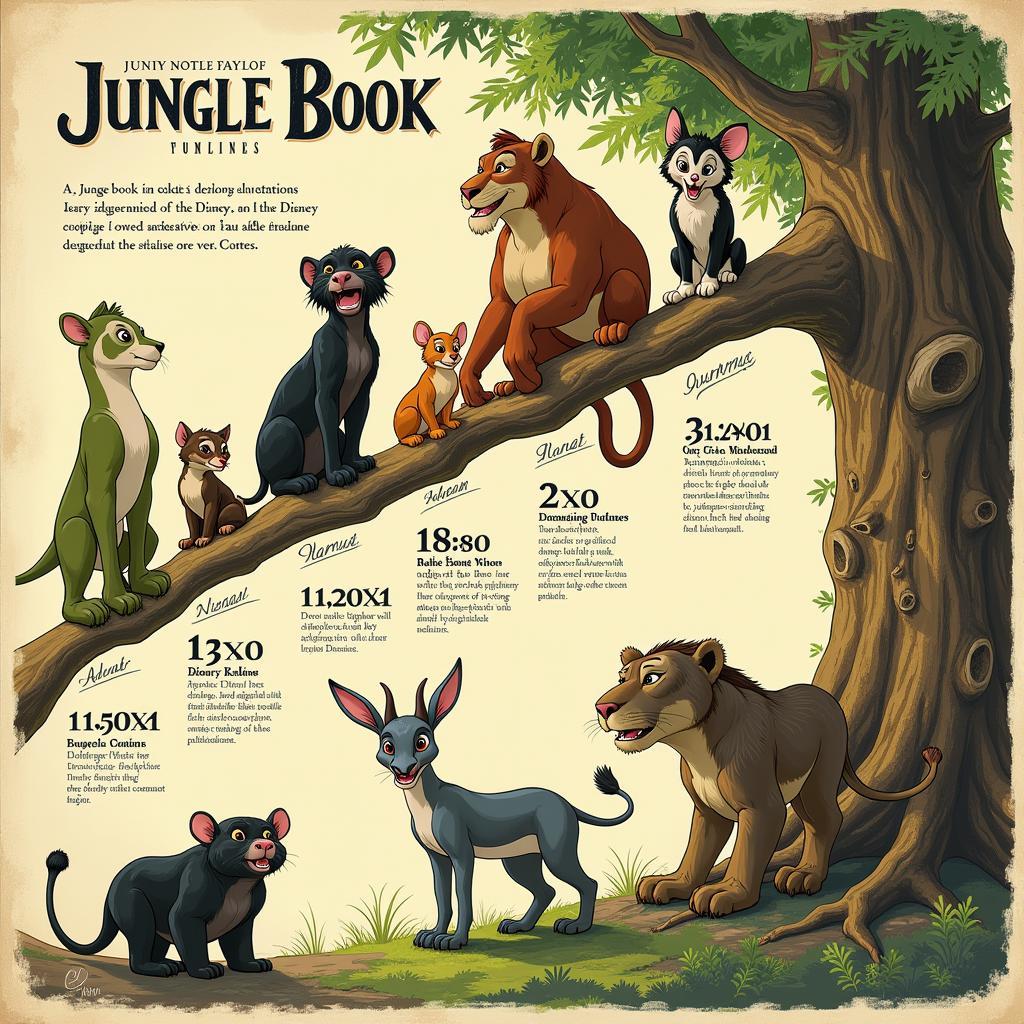 Jungle Book Art Evolution Through the Years