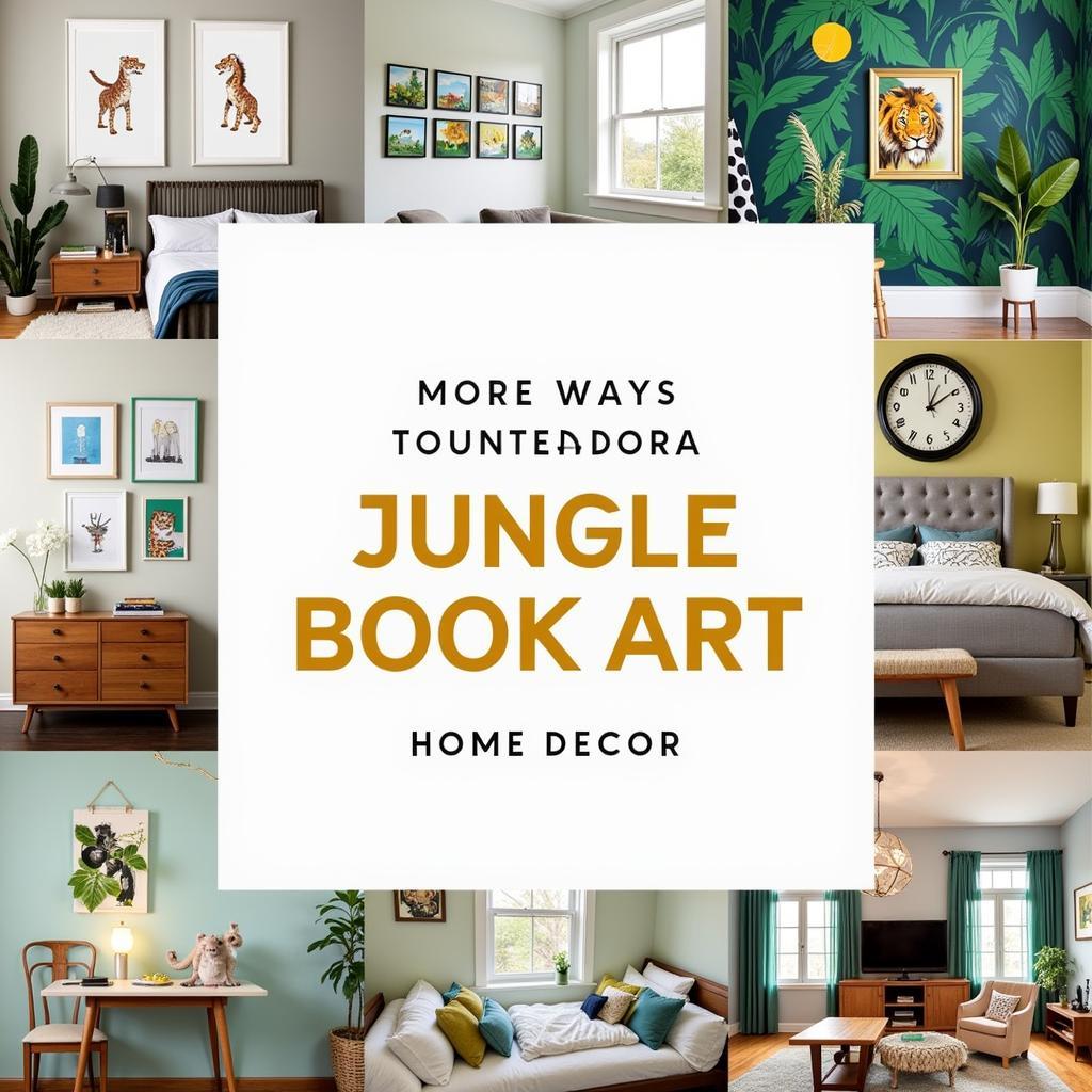 Jungle Book Inspired Home Decor Ideas