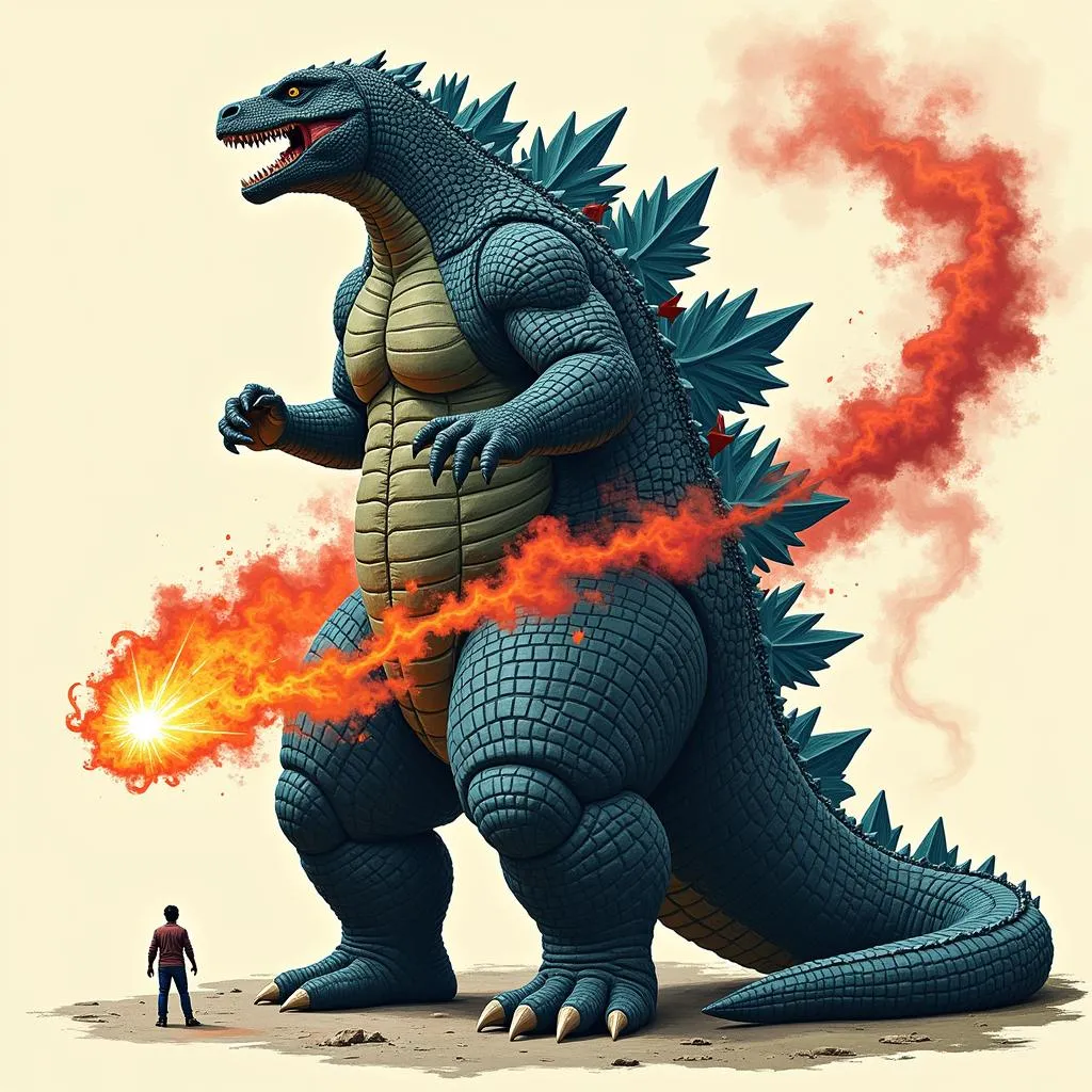 Kaida Yuji's Godzilla Art: A Journey Through the Decades