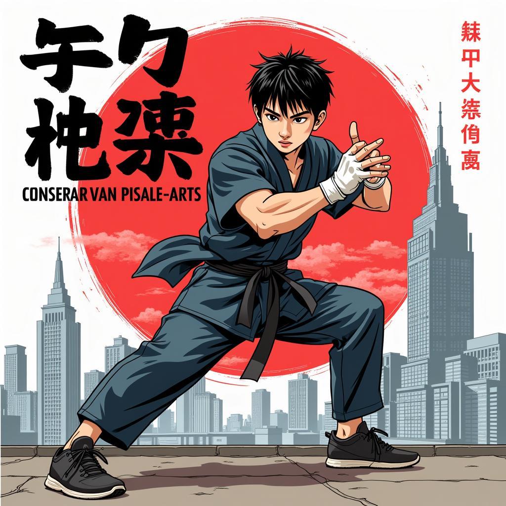 Conqueror of Modern Martial Arts novel cover