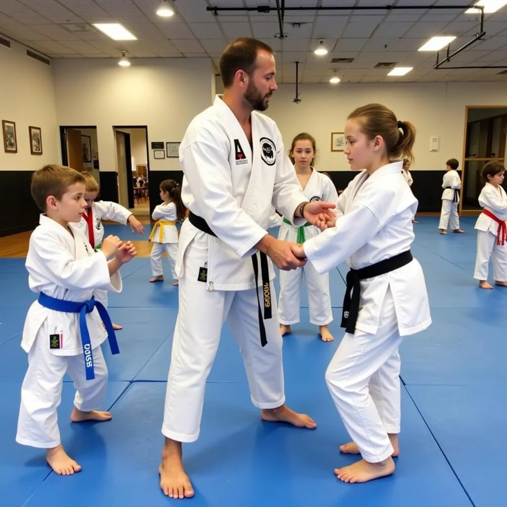 Karate class in Burleson, TX