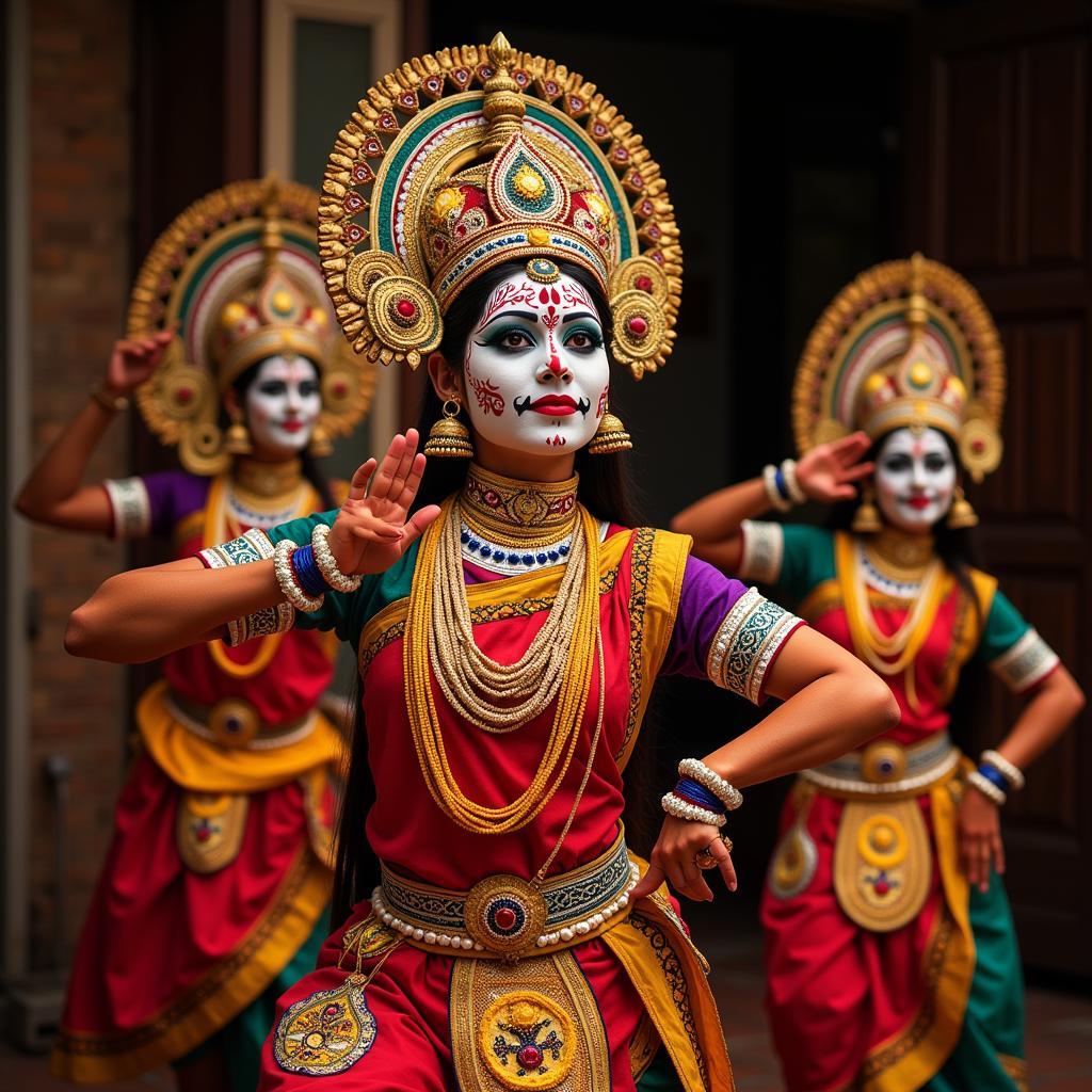 Kathakali Performance in Kerala