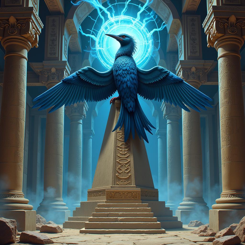 kefnet the mindful - thần chim của tri thức amonkhet