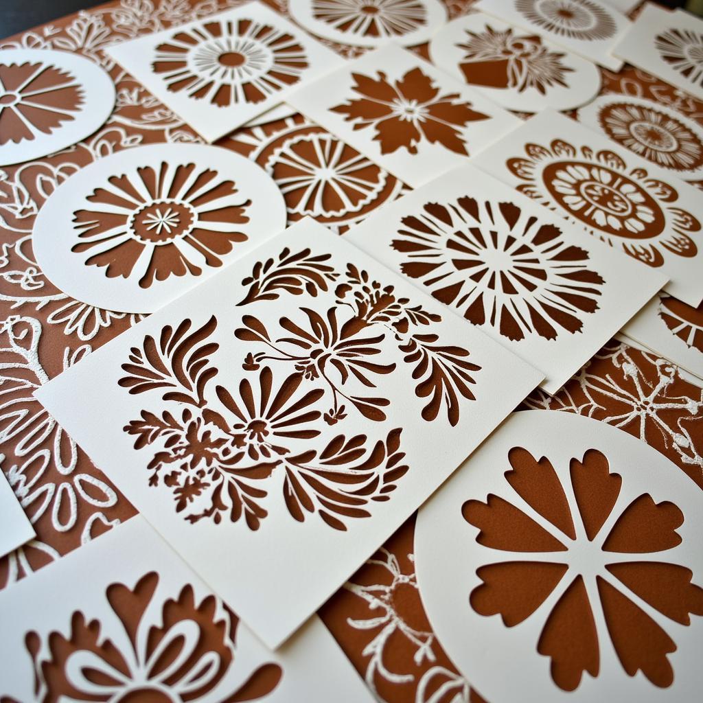 Khám phá thế giới Folk Art Stencils