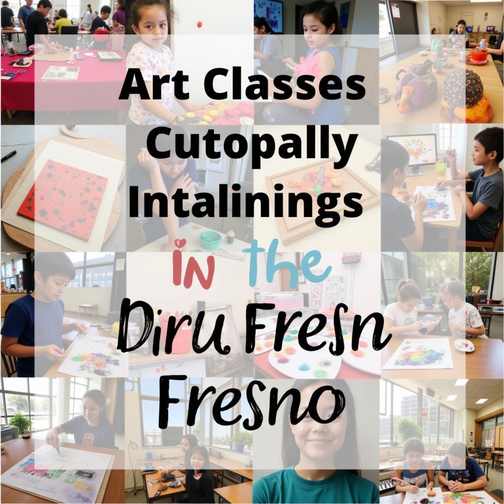 Explore art classes in Fresno