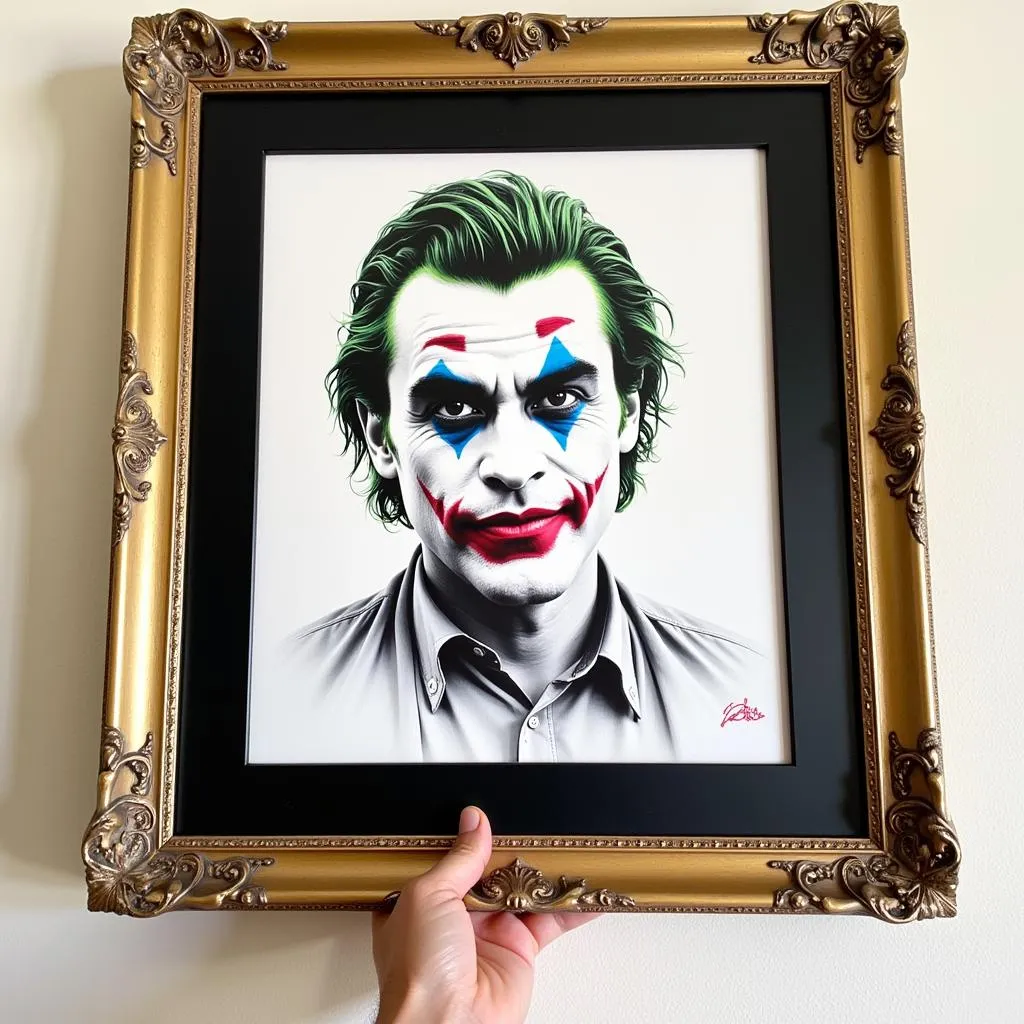 Framing Options for Joker Canvas Art