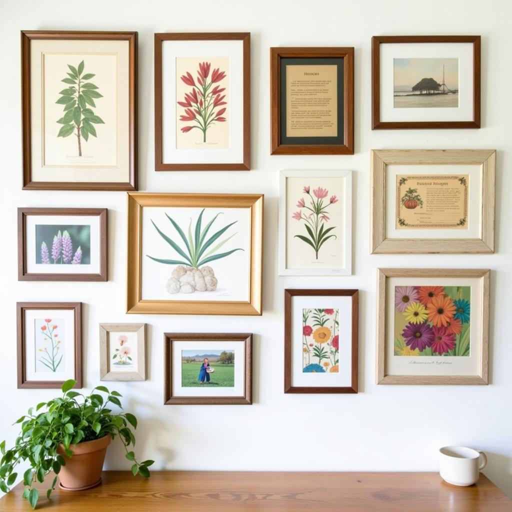 Kitchen Art Framed Gallery Wall