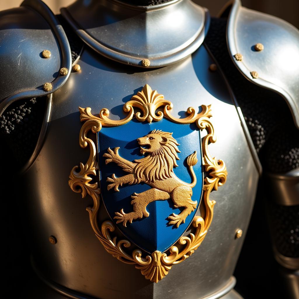 Knight's Armor with Coat of Arms