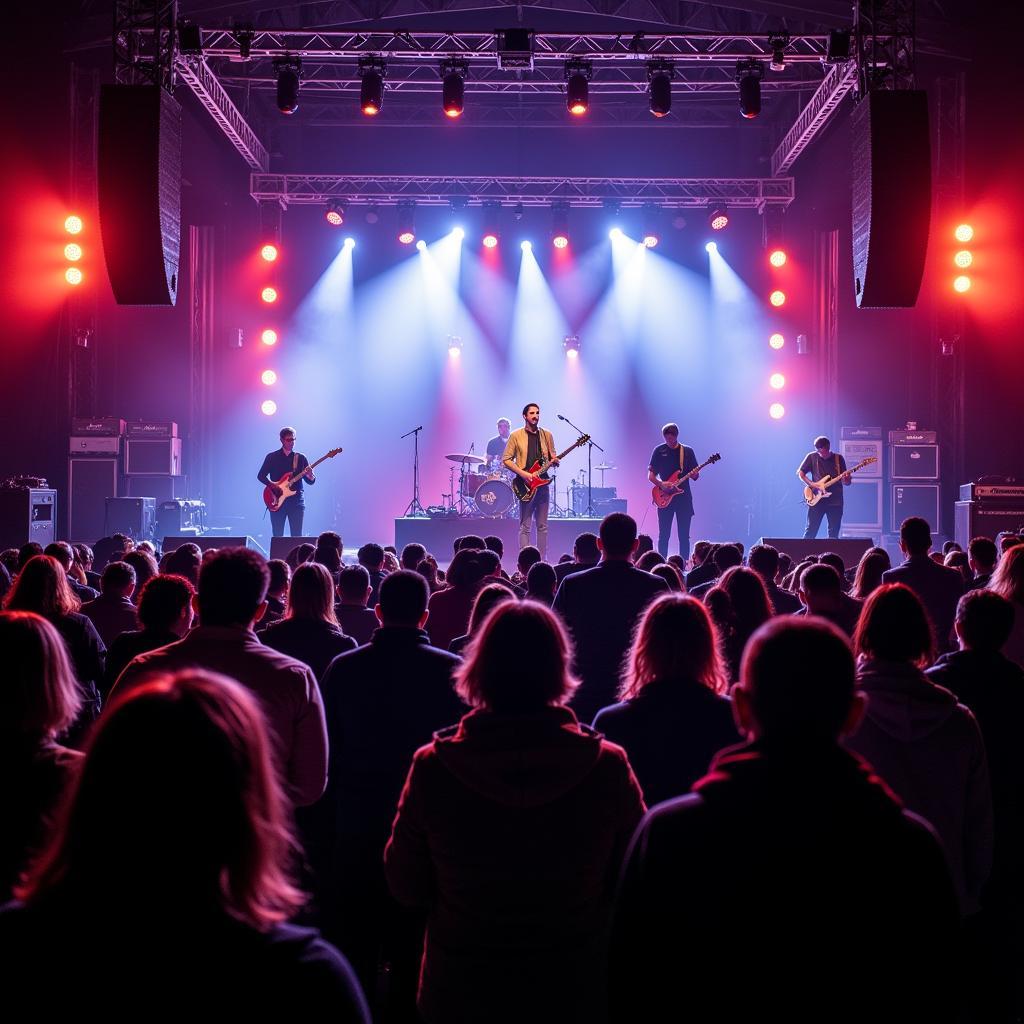 Live music performance at Lakefront Festival of the Arts 2024