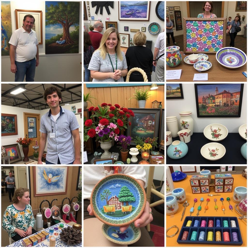 Diverse Artworks at Lancaster Arts and Craft Show