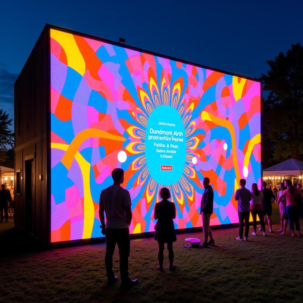 Larchmont Arts Festival Digital Art Installation