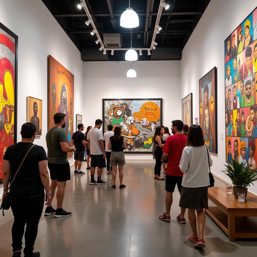 Vibrant Latin American Art Exhibition in Miami