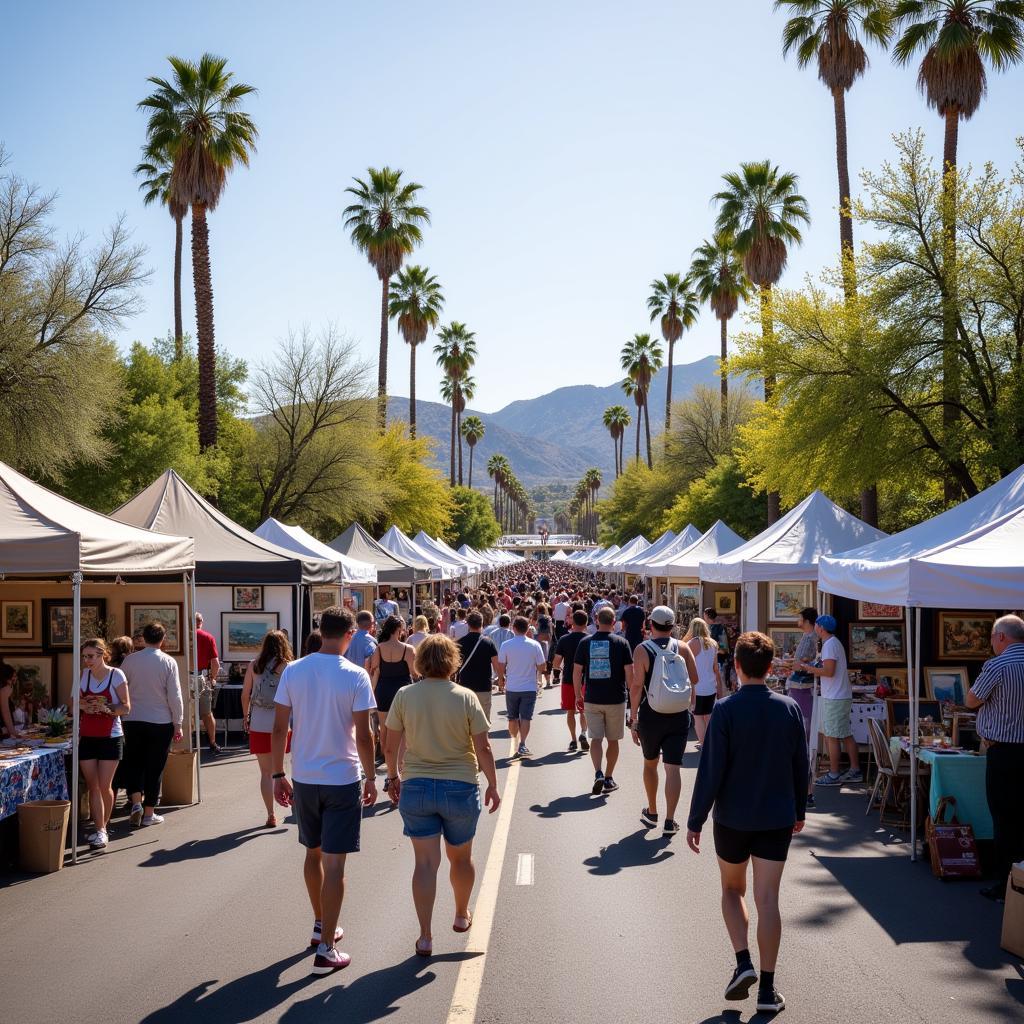 Toàn cảnh Lễ hội Nghệ thuật Boulder City Nevada