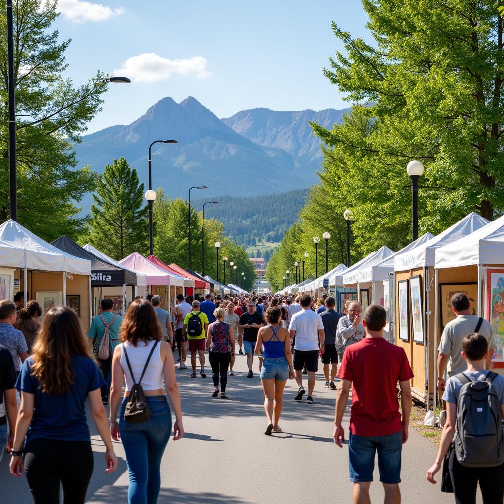 Fort Collins Art Festival in Colorado