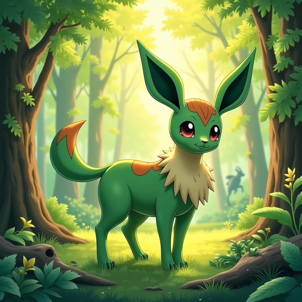 Leafeon V Full Art Card