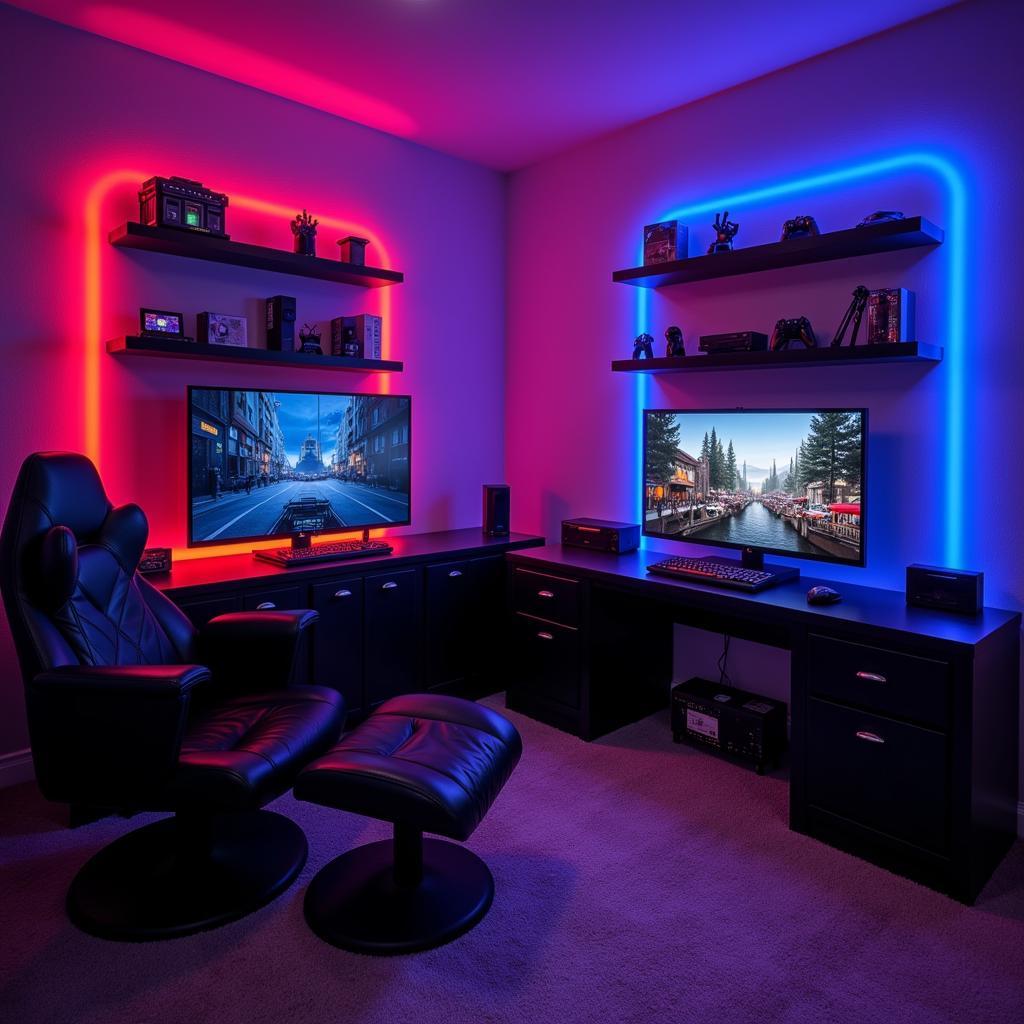 LED Lighting for Game Room Ambiance