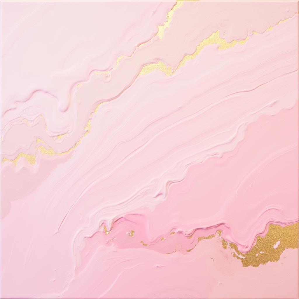 Abstract Light Pink Artwork