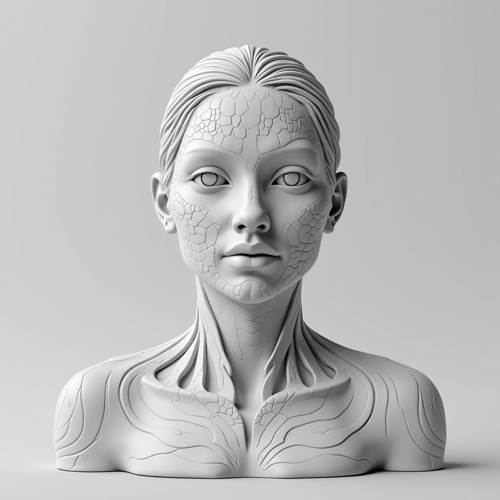 Lisha Bai's 3D Digital Sculpture