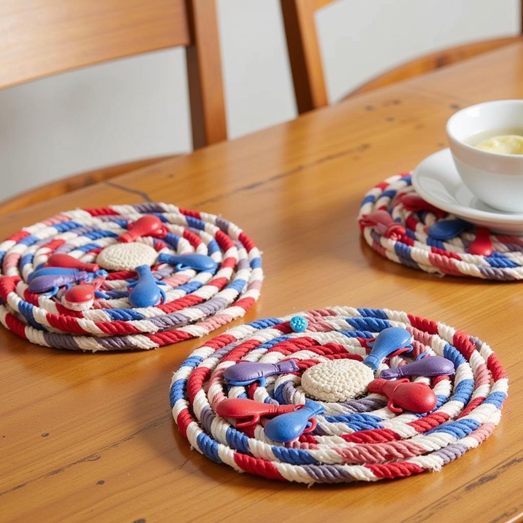 Lobster Rope Coasters