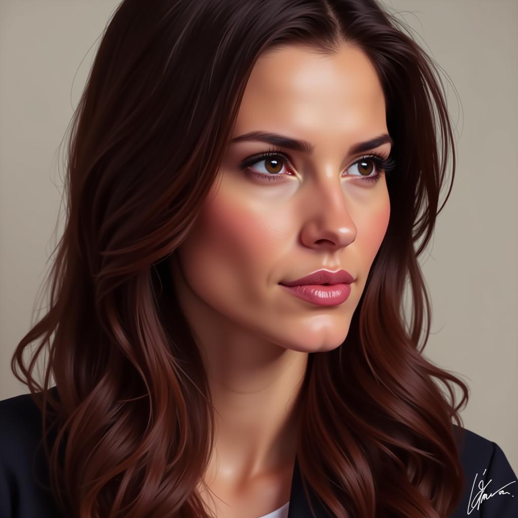 Modern Digital Painting of Lois Lane