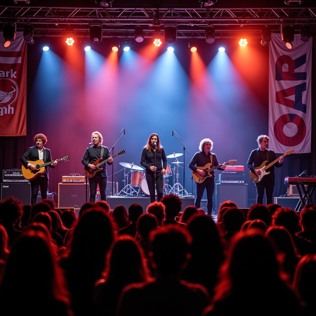 Live music performance at Long's Park Art Festival