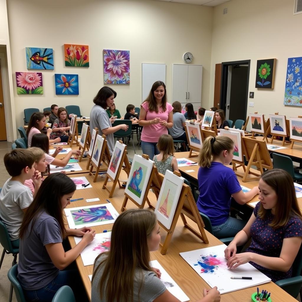 Art class for beginners in Sugar Land TX